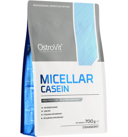 OSTROVIT Micelāro kazeīnu pulveris Zemenes, 700 g
