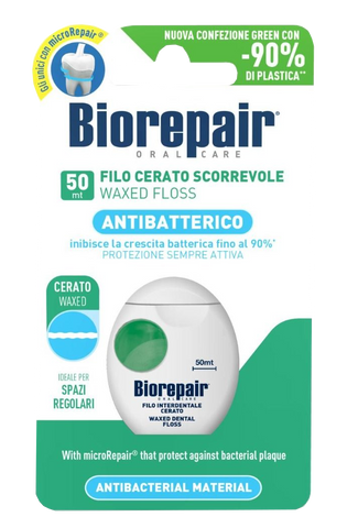 BIOREPAIR Vaskots 50m zobu diegs, 1 gab.