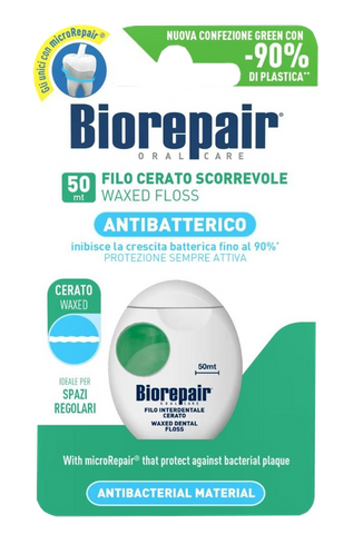 BIOREPAIR Vaskots 50m zobu diegs, 1 gab.