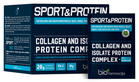 Sport & Protein paciņas BIOFARMACIJA, 28 tukumā