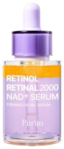 PURITO Retinol Retinal 2000 NAD+ Nakts serums 30 ml