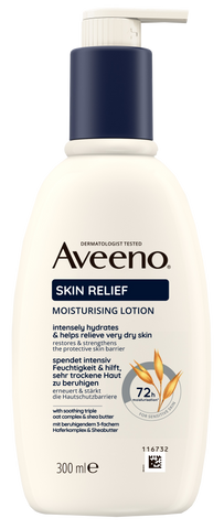 AVEENO Skin Relief ķermeņa losjons ar auzām, 300 ml