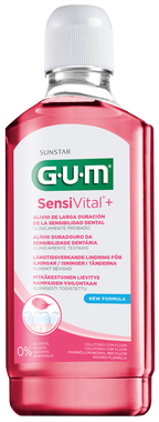 GUM SensiVital+ mutes skalošanas šķīdums 300 ml, jutīgiem zobiem