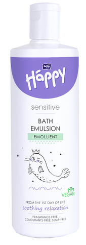 HAPPY Sensitīvas vannas emulsijas produkts, 250 ml