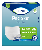 TENA ProSkin Pants Super XL – 12 gab. biksītes urīna nesaturēšanai