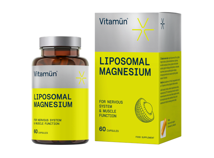 VITAMUN Magnija liposomālās kapsulas 60 gab.