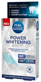Zobu balināšanas plāksnītes PERLWEISS Power Whitening, 5 gab.