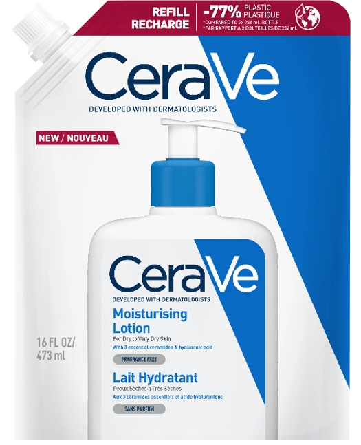 CERAVE Ķermeņa losjons mitrinošs (uzpilde), 473 ml