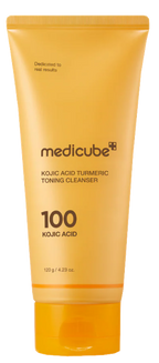 MEDICUBE Turmeric Kojic Acid tonējošas attīrošas putas, 120 g