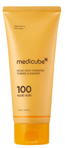 MEDICUBE Turmeric Kojic Acid tonējošas attīrošas putas, 120 g