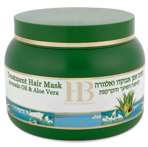 HEALTH&BEAUTY Avocodo Oil & Aloe Vera matu aprūpes maska 250 ml