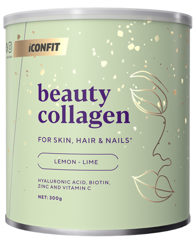 ICONFIT Skaistuma Kolagēns Citrona-Laima Aromāts, 300 g pulveris