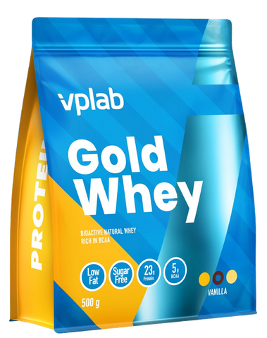 VPLAB Gold Whey Vaniljas aromāts, 500 g pulveris