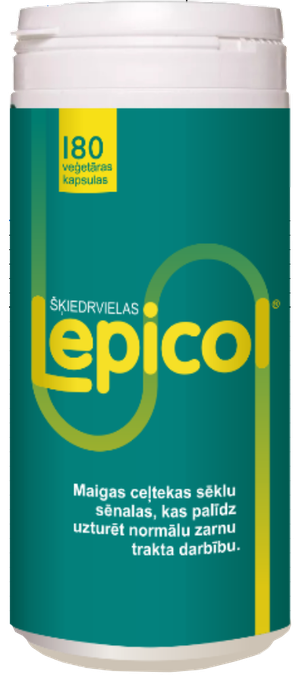 LEPICOL, 180 kapsulu iepakojums