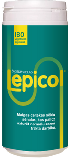 LEPICOL, 180 kapsulu iepakojums