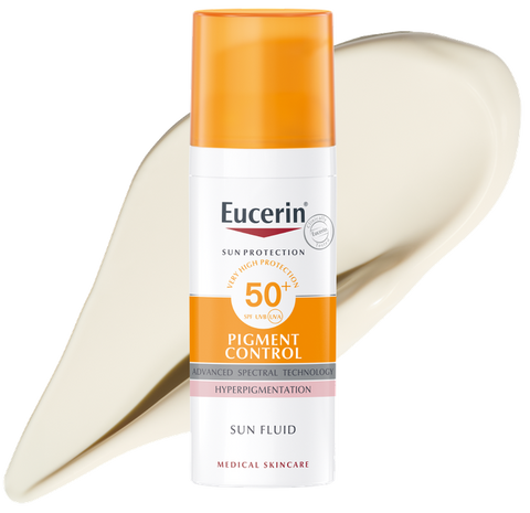 Eucerin Sun Pigment Control SPF50+ - saules aizsarglīdzeklis sejai, 50 ml