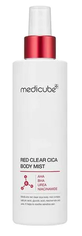 MEDICUBE Red Clear Cica 200 ml ķermeņa sprejs