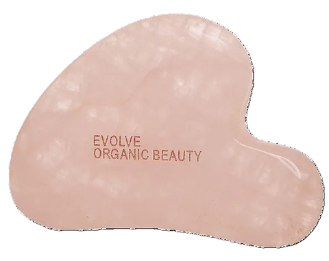 EVOLVE rozā kvarca masāžas Gua Sha plāksne – 1 vienība