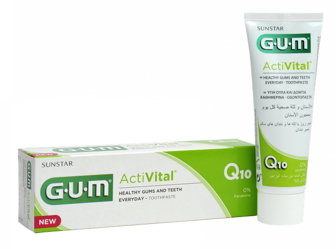 ActiVital zobu pasta GUM®, 75 ml