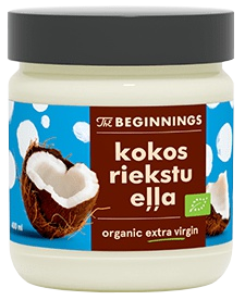 BIO Kokosriekstu eļļa Virgin, 400 ml no THE BEGINNINGS
