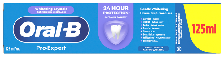 ORAL-B Pro-Expert Gentle Whitening zobu pasta 125 ml