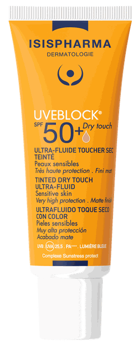 ISISPHARMA Dry Touch saules aizsarglīdzeklis SPF 50+ (Medium), 40 ml