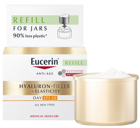 EUCERIN Hyaluron Filler + Elasticity SPF 30 50 ml dienas sejas krēms ar uzpildes iespēju
