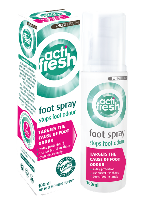 ActiFresh aerosols 100 ml nepatīkama pēdu un apavu aromāta likvidēšanai
