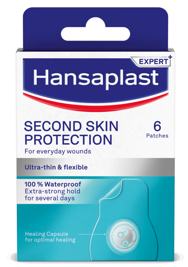 HANSAPLAST Second Skin Protection hidrokoloīdie plāksteri – 6 gab.