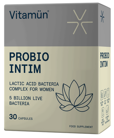 VITAMUN Probio Intim – 30 kapsulas intīmajai veselībai