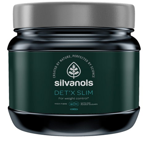 SILVANOLS Premium Det X Slim – 400 g šķiedrvielām bagāts pulveris
