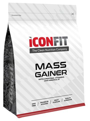 ICONFIT Mass Gainer Strawberry - 1500 g pulveris