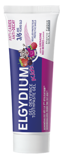 ELGYDIUM Kids zobu pasta Red Berries 50 ml