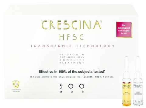CRESCINA HFSC Transderm 500 Man — 40 ampulas (20+20)