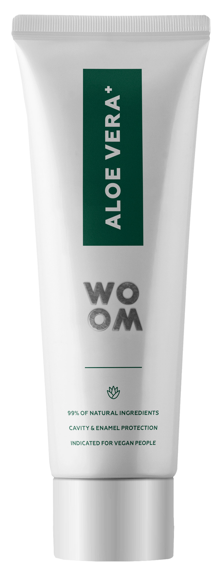 WOOM Aloe Vera+ zobu pasta dabiskai smaganām un zobiem, 75 ml