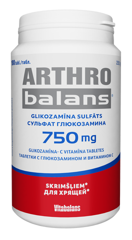 VITABALANS Arthrobalans 750 mg, 180 tabletes