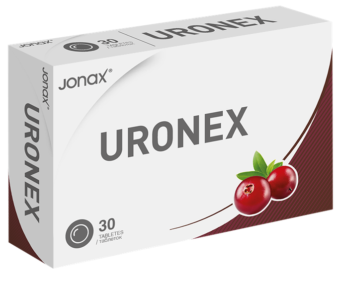 JONAX Uronex, 30 tabletes urīnceļu veselībai