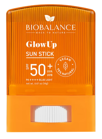 Saules aizsargs SPF50 BIOBALANCE Glow Up Sun Stick, 19 g