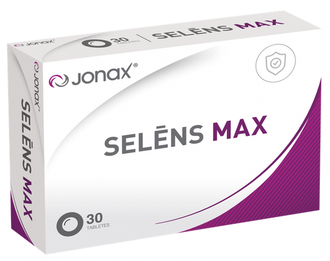 JONAX Max Selēns tabletes 30 gab