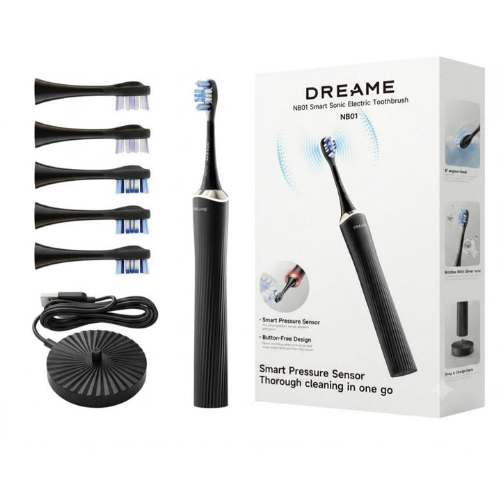 DREAME Sonic NB01 Black soniskā zobu tīrīšanas ierīce, 1 vienība