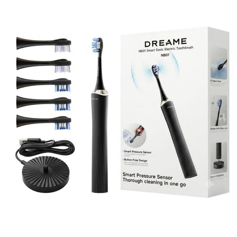 DREAME Sonic NB01 Black soniskā zobu tīrīšanas ierīce, 1 vienība