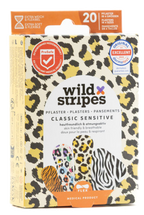 Wild Stripes Sensitive Animal plāksteri klasiskais veids, 20 gab.