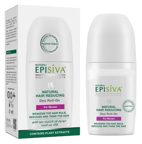 BIOBALANCE Episiva rullītis sievietēm matu augšanas palēnināšanai, dezodorants, 50 ml