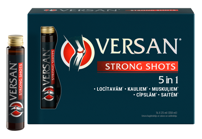 VERSAN Strong Shots 25 ml, 14 pudelītes