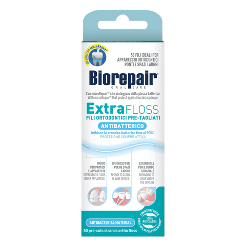 BIOREPAIR Extra zobu diegs, 50 gab.