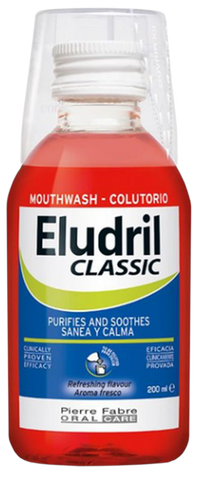 ELUDRIL Classic – smaganu kopšanas skalojamais līdzeklis, 200 ml