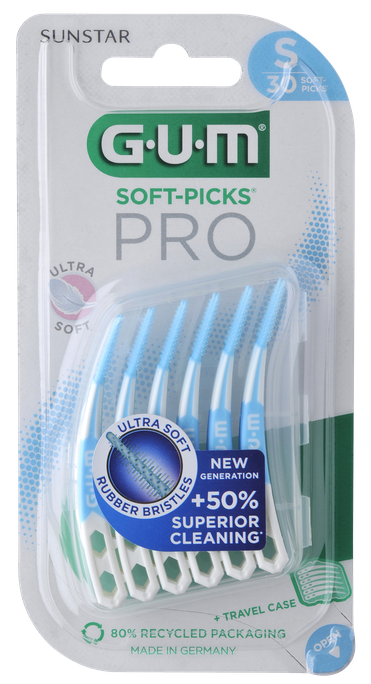 GUM Soft-Picks Pro Small - starpzobu birstīte, 30 gab.