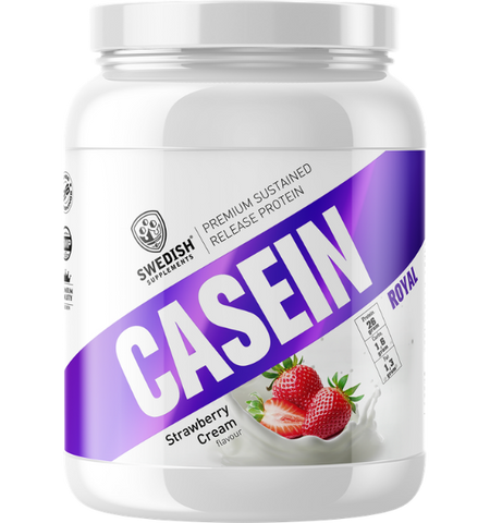 SWEDISH SUPPLEMENTS Strawberry Cream Casein 900 g pulveris