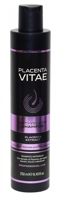 Placenta šampūns PLACENTA VITAE blondiem matiem, 250 ml