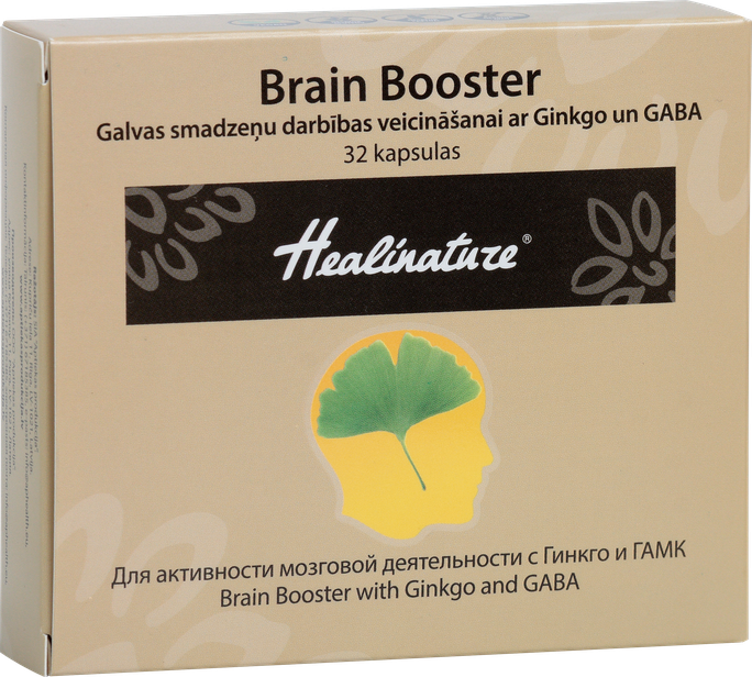 HEALINATURE Smadzeņu stiprinošas kapsulas, 32 vienības